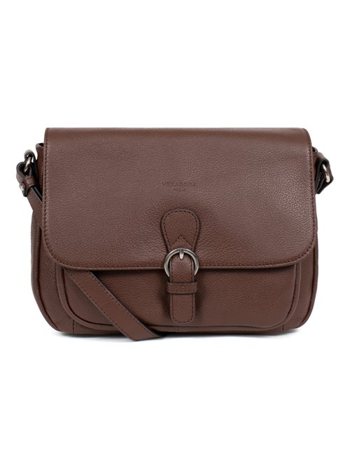 Sac porté travers  Cuir CONFORT - Kiabi