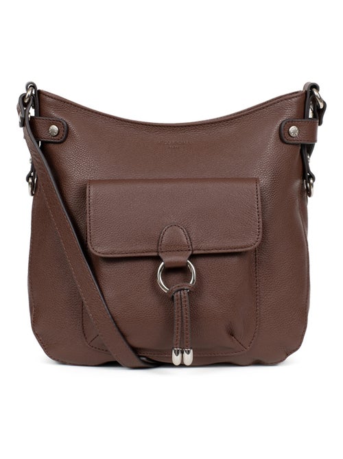 Sac porté travers  Cuir CONFORT - Kiabi