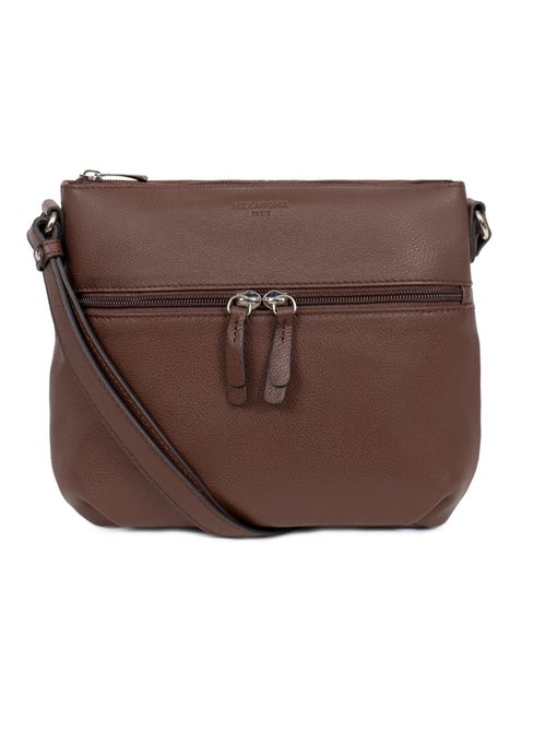 Sac porté travers  Cuir CONFORT - Kiabi