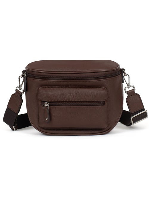 Sac porté travers Cuir CONFORT - Kiabi Sac porté travers Cuir CONFORT - Kiabi