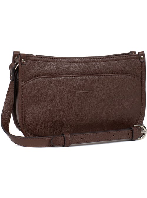 Sac porté travers  Cuir CONFORT - Kiabi