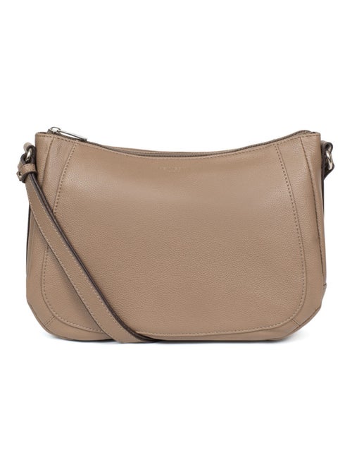 Sac porté travers  Cuir CONFORT - Kiabi