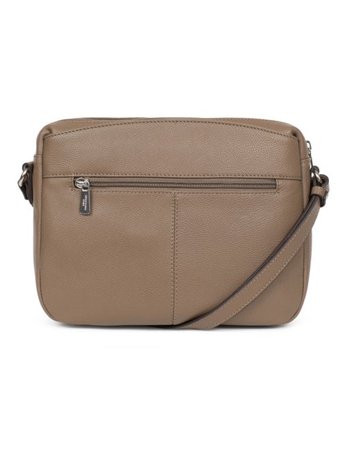 Sac porté travers  Cuir CONFORT - Kiabi