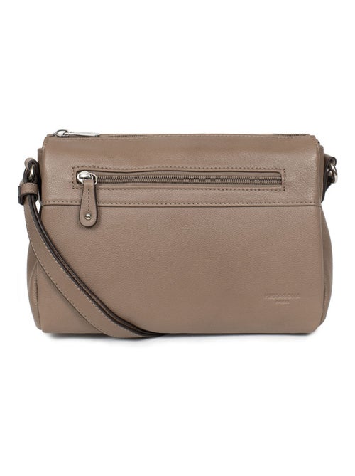 Sac porté travers  Cuir CONFORT - Kiabi