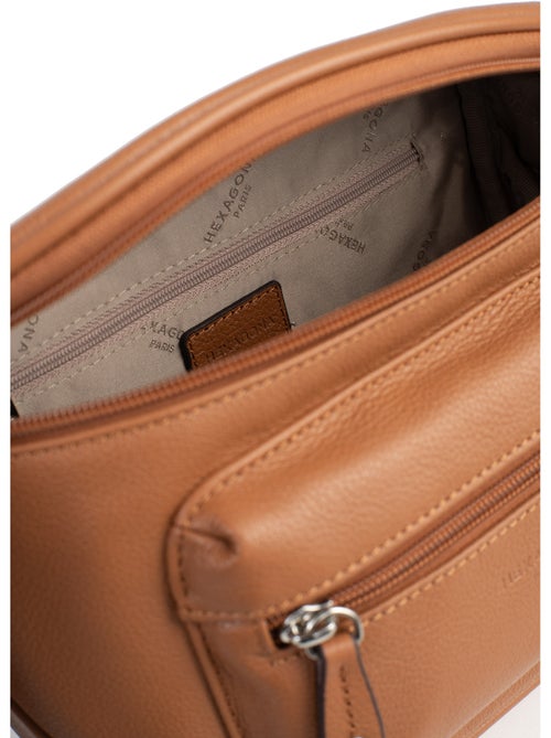 Sac porté travers Cuir CONFORT - Kiabi Sac porté travers Cuir CONFORT - Kiabi