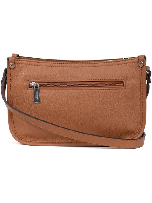 Sac porté travers  Cuir CONFORT - Kiabi