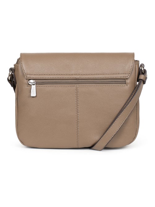 Sac porté travers  Cuir CONFORT - Kiabi