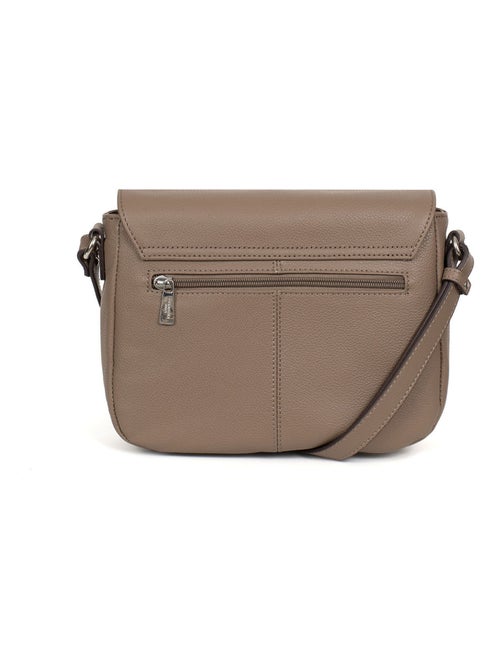 Sac porté travers  Cuir CONFORT - Kiabi
