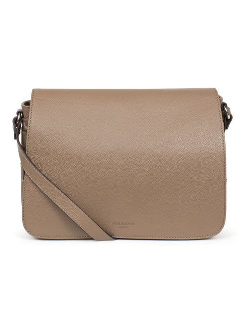 Sac porté travers  Cuir CONFORT - Kiabi