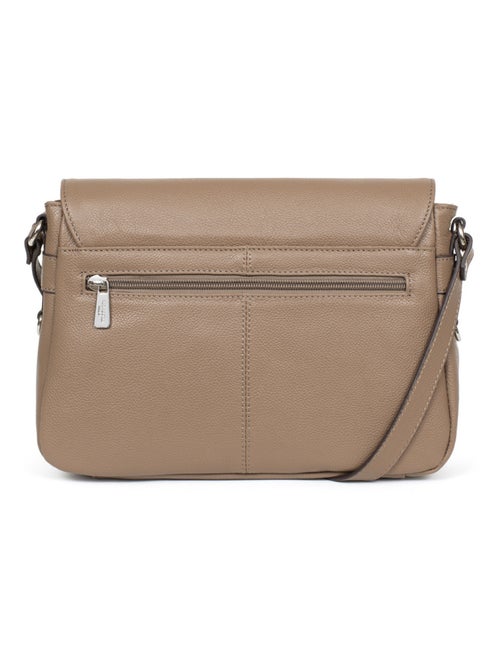 Sac porté travers  Cuir CONFORT - Kiabi