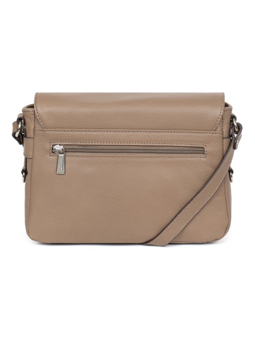 Sac porté travers  Cuir CONFORT - Kiabi