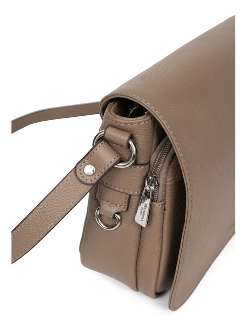 Sac porté travers  Cuir CONFORT - Kiabi