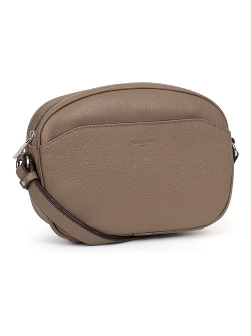 Sac porté travers  Cuir CONFORT - Kiabi