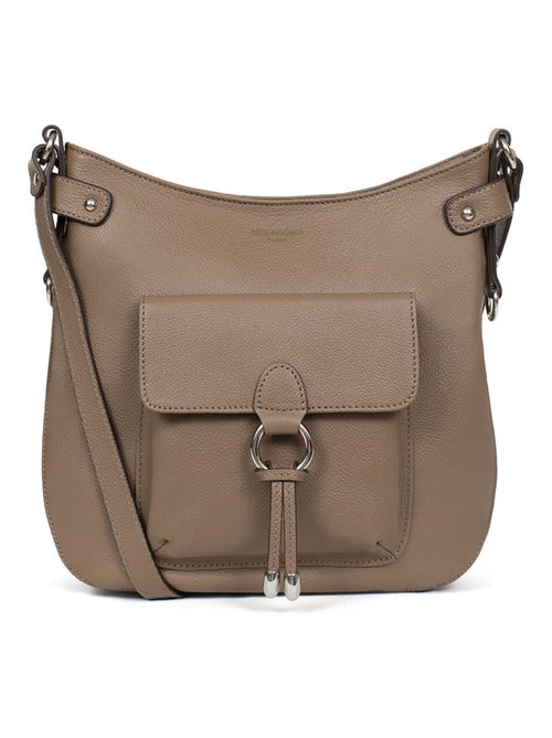 Sac porté travers  Cuir CONFORT - Kiabi
