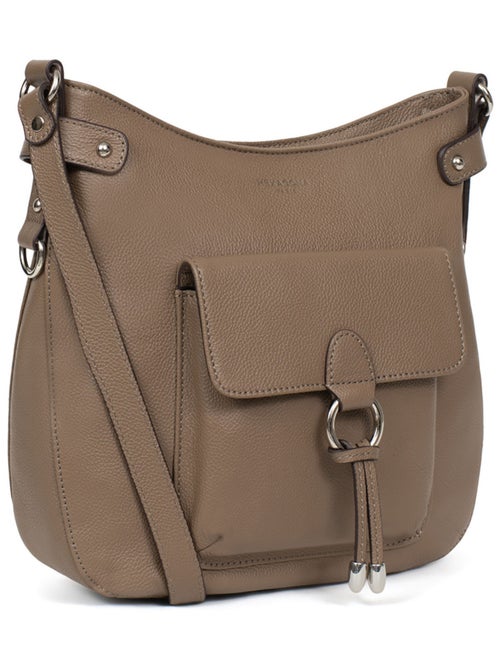 Sac porté travers  Cuir CONFORT - Kiabi
