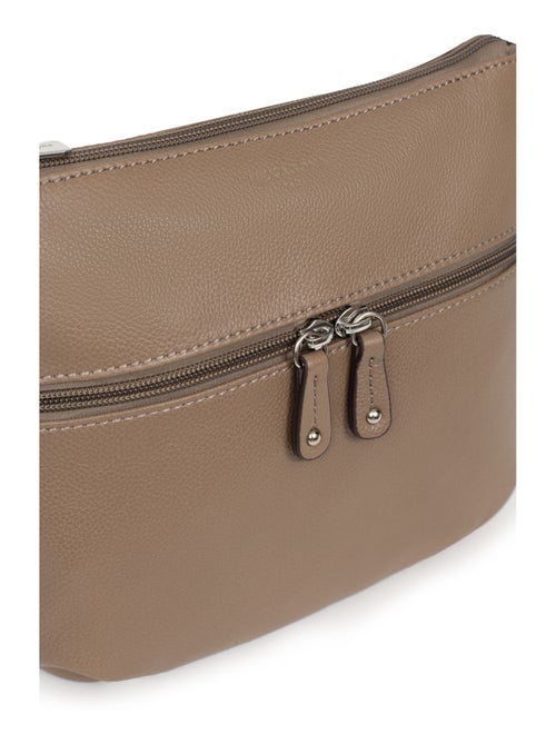 Sac porté travers  Cuir CONFORT - Kiabi