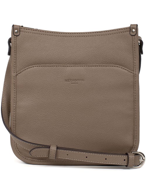 Sac porté travers  Cuir CONFORT - Kiabi