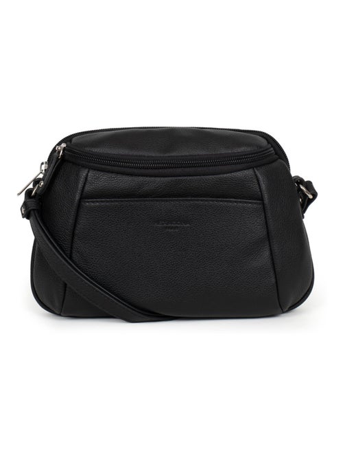 Sac porté travers  Cuir CONFORT - Kiabi