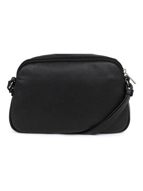 Sac porté travers  Cuir CONFORT - Kiabi