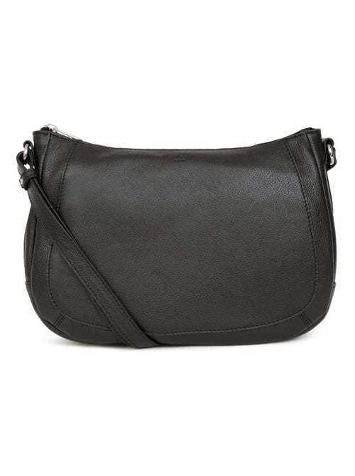 Sac porté travers  Cuir CONFORT - Kiabi