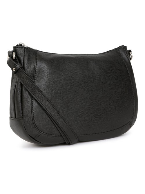 Sac porté travers  Cuir CONFORT - Kiabi