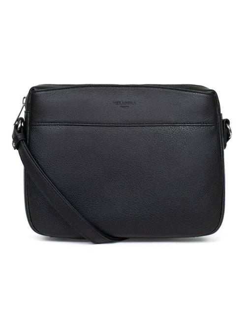 Sac porté travers  Cuir CONFORT - Kiabi