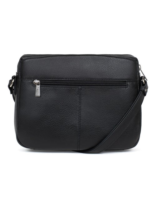 Sac porté travers  Cuir CONFORT - Kiabi