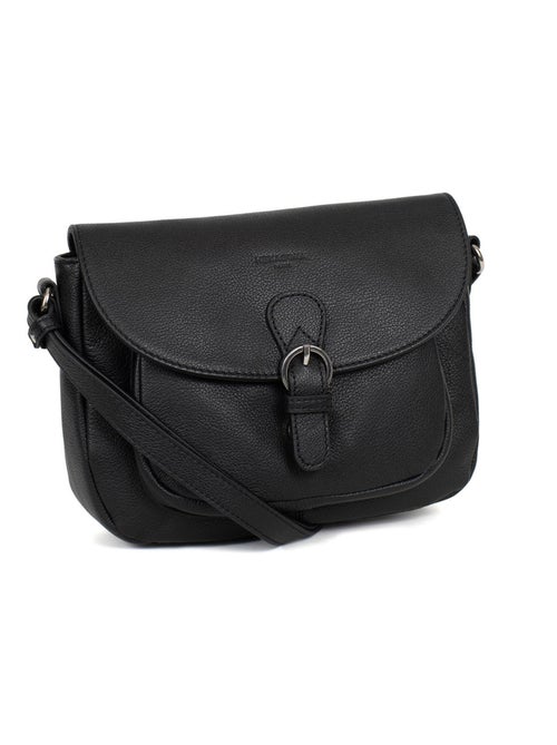 Sac porté travers  Cuir CONFORT - Kiabi