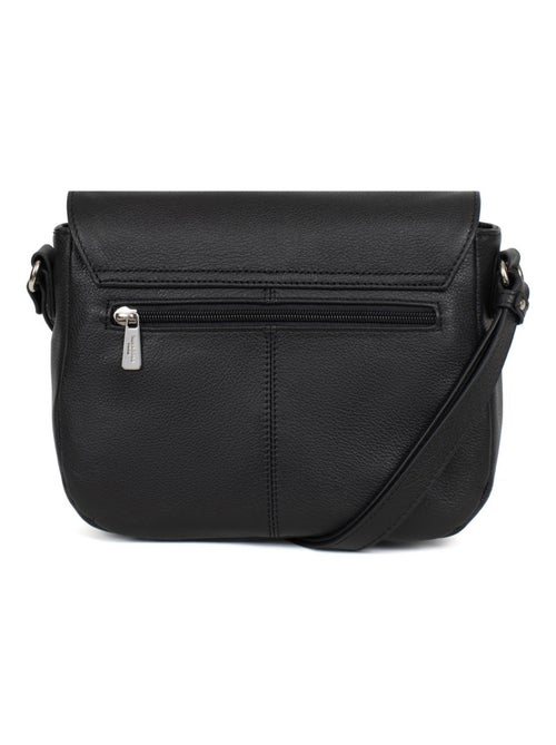 Sac porté travers  Cuir CONFORT - Kiabi