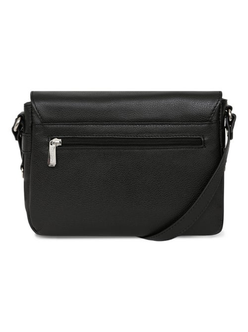 Sac porté travers  Cuir CONFORT - Kiabi
