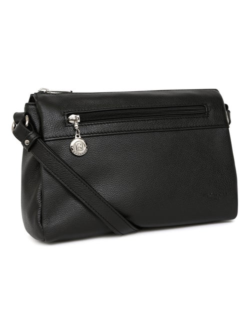 Sac porté travers  Cuir CONFORT - Kiabi