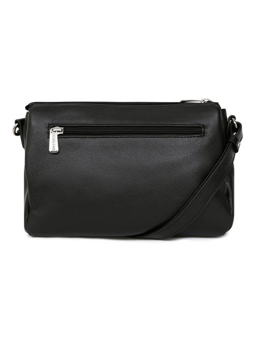 Sac porté travers  Cuir CONFORT - Kiabi