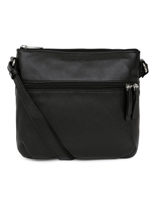 Sac porté travers  Cuir CONFORT - Kiabi