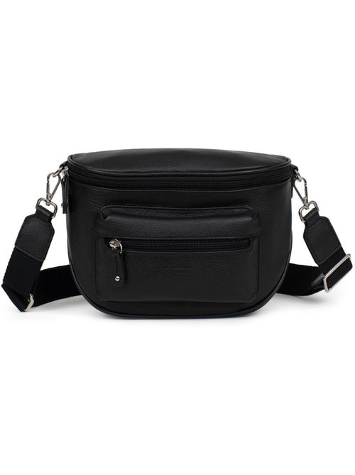 Sac porté travers Cuir CONFORT - Kiabi Sac porté travers Cuir CONFORT - Kiabi