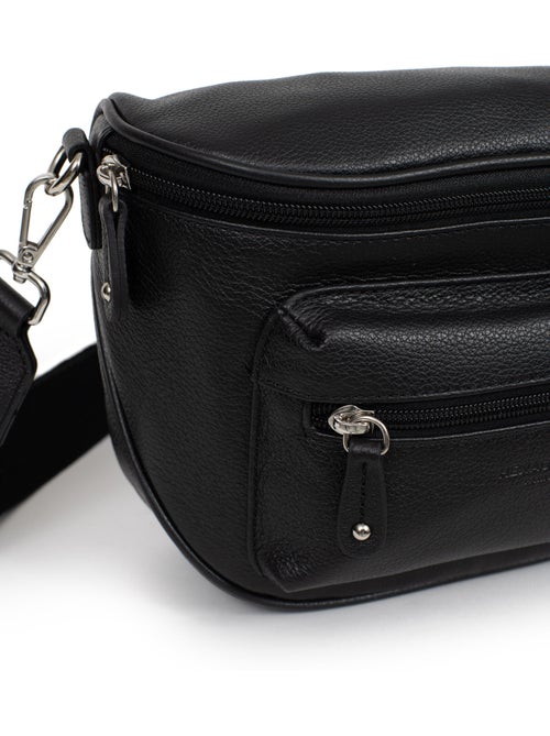 Sac porté travers Cuir CONFORT - Kiabi Sac porté travers Cuir CONFORT - Kiabi
