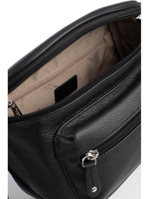 Sac porté travers Cuir CONFORT - Kiabi Sac porté travers Cuir CONFORT - Kiabi