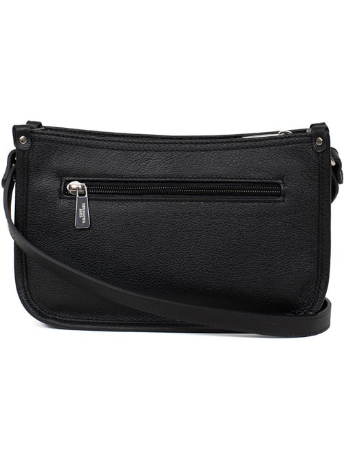 Sac porté travers  Cuir CONFORT - Kiabi