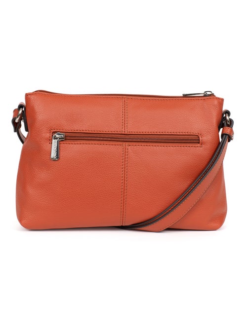Sac porté travers  Cuir CONFORT - Kiabi