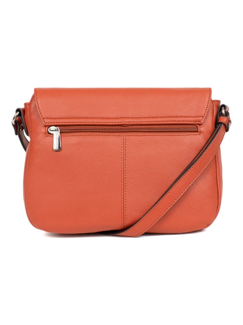 Sac porté travers  Cuir CONFORT - Kiabi