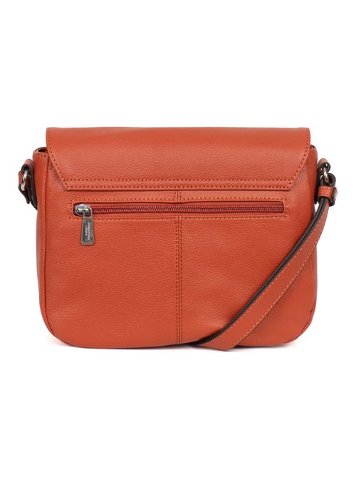 Sac porté travers  Cuir CONFORT - Kiabi