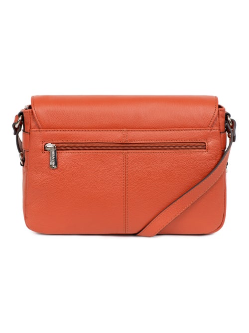 Sac porté travers  Cuir CONFORT - Kiabi