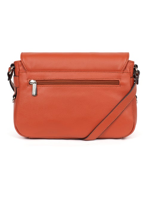 Sac porté travers  Cuir CONFORT - Kiabi