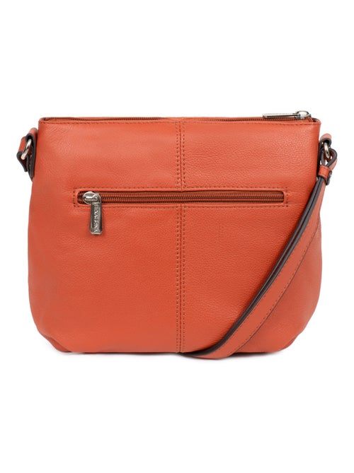 Sac porté travers  Cuir CONFORT - Kiabi