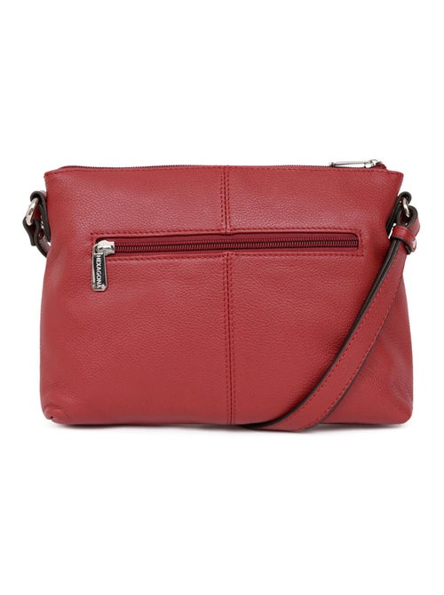 Sac porté travers  Cuir CONFORT - Kiabi