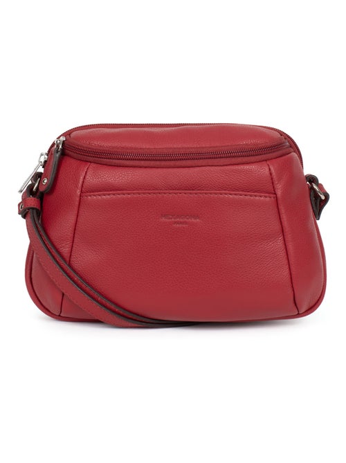 Sac porté travers  Cuir CONFORT - Kiabi