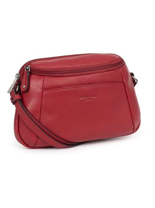 Sac porté travers  Cuir CONFORT - Kiabi