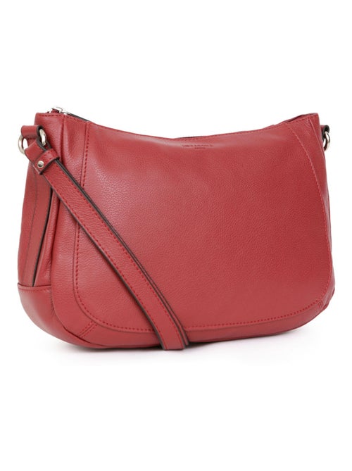 Sac porté travers  Cuir CONFORT - Kiabi