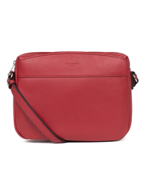 Sac porté travers  Cuir CONFORT - Kiabi