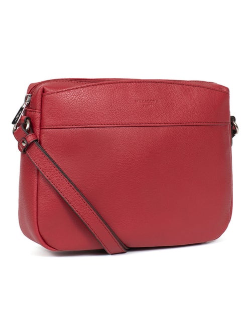 Sac porté travers  Cuir CONFORT - Kiabi