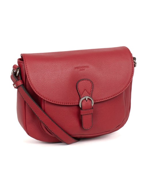 Sac porté travers  Cuir CONFORT - Kiabi